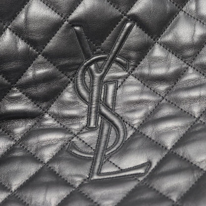 Saint Laurent Paris Boston Bag ES Giant Black Leather 2-Way — view 8