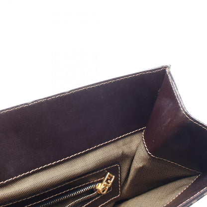 Fendi Tote Zucca Brown Black Canvas Leather — view 5