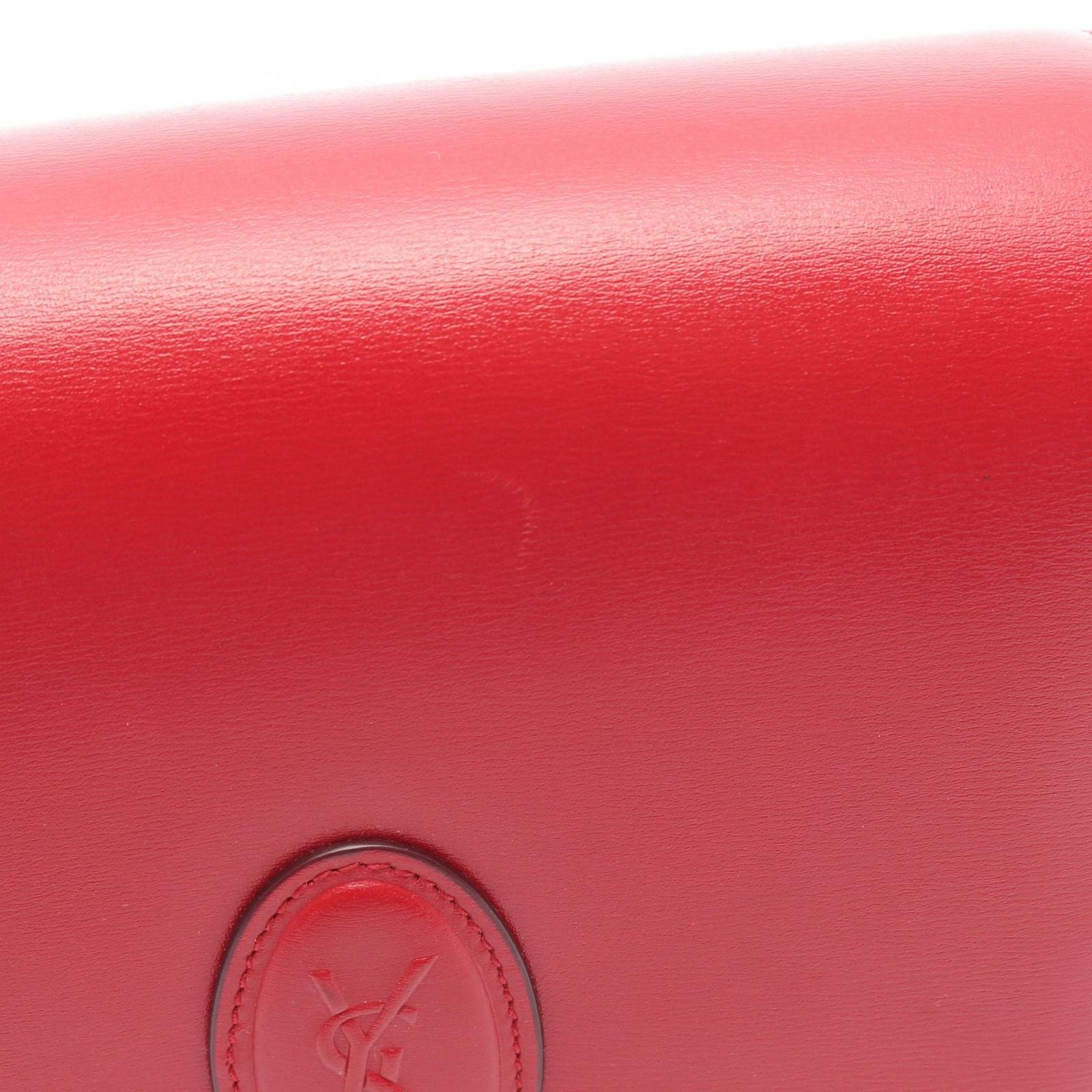 Saint Laurent Paris Shoulder Bag 61 Red Leather — view 5