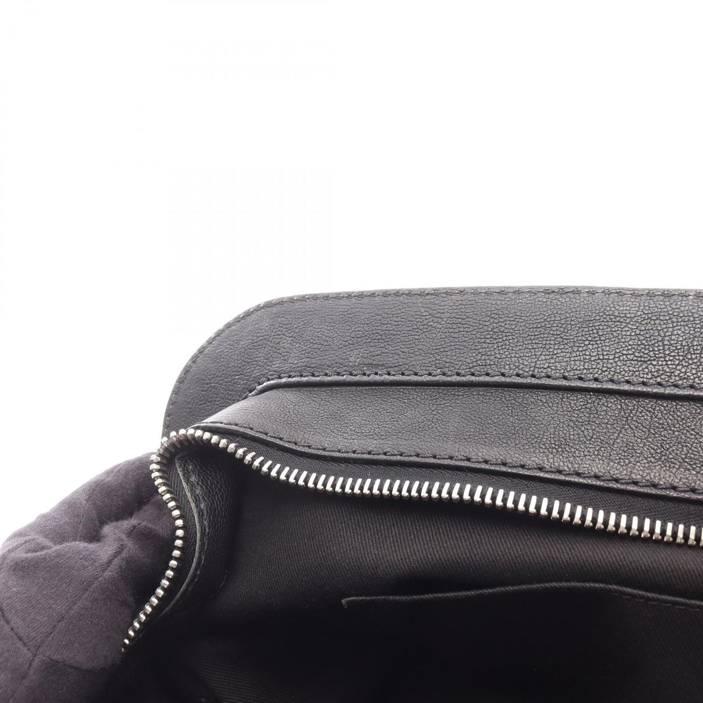 Chanel Boston Bag 2.55 Quilted Black Leather — view 8