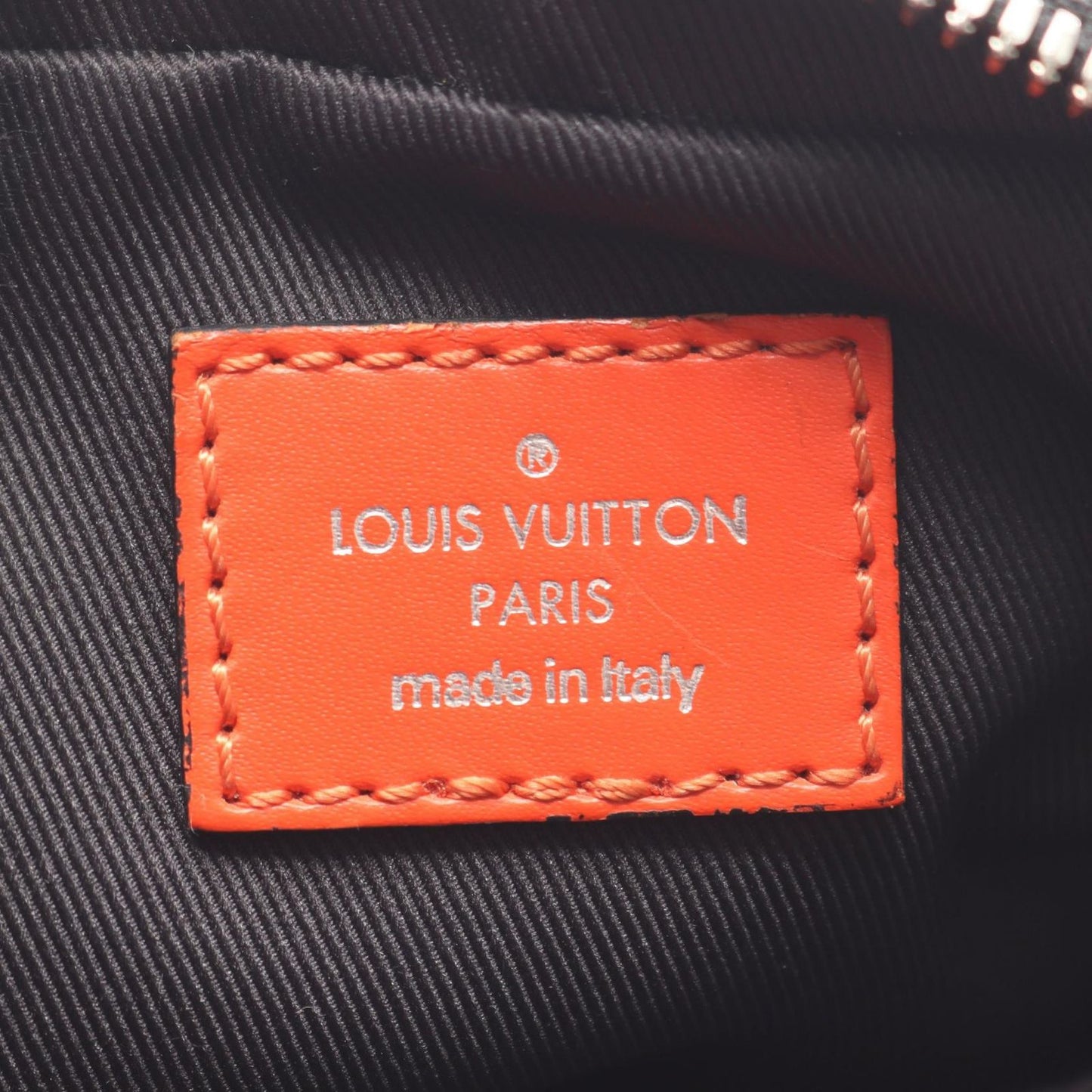 Louis Vuitton Shoulder Bag Danube PM Epi Damier Graphite Navy Canvas Leather — view 4