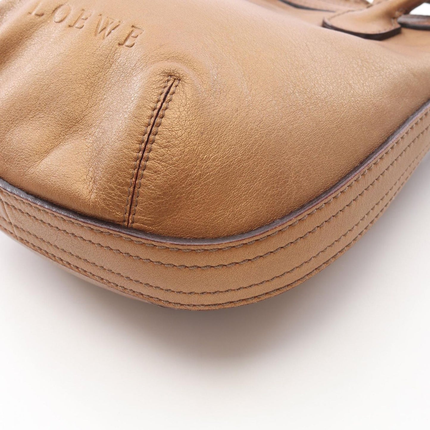 Loewe Handbag Fiesta 2-Way Brown Leather Shoulder — view 7