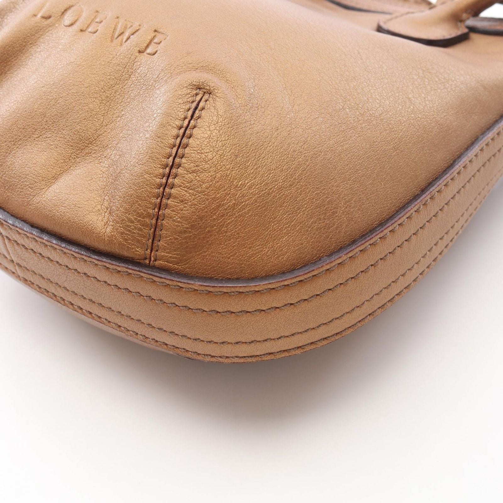 Loewe Handbag Fiesta 2-Way Brown Leather Shoulder — view 7