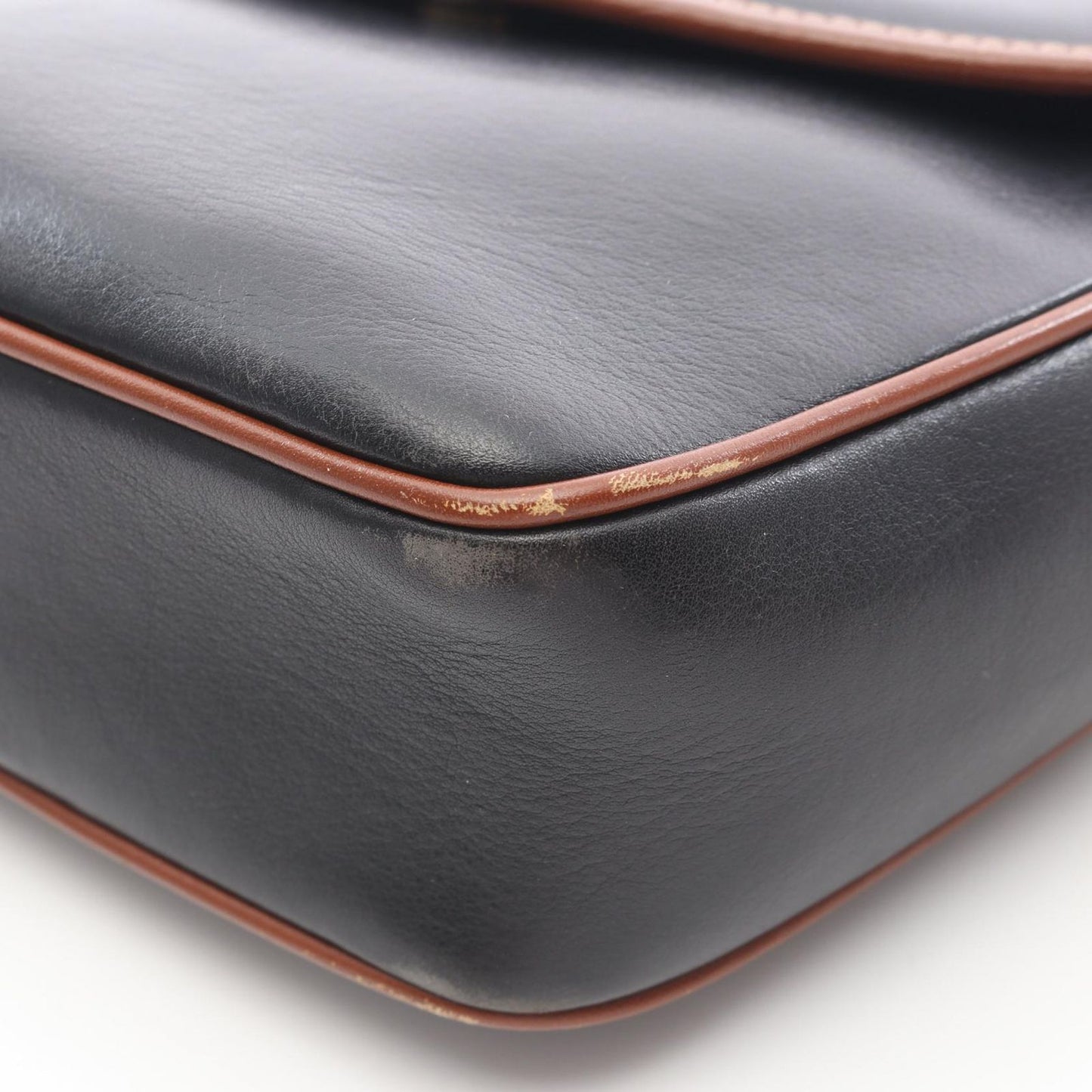 Celine Shoulder Bag Black Leather — view 7