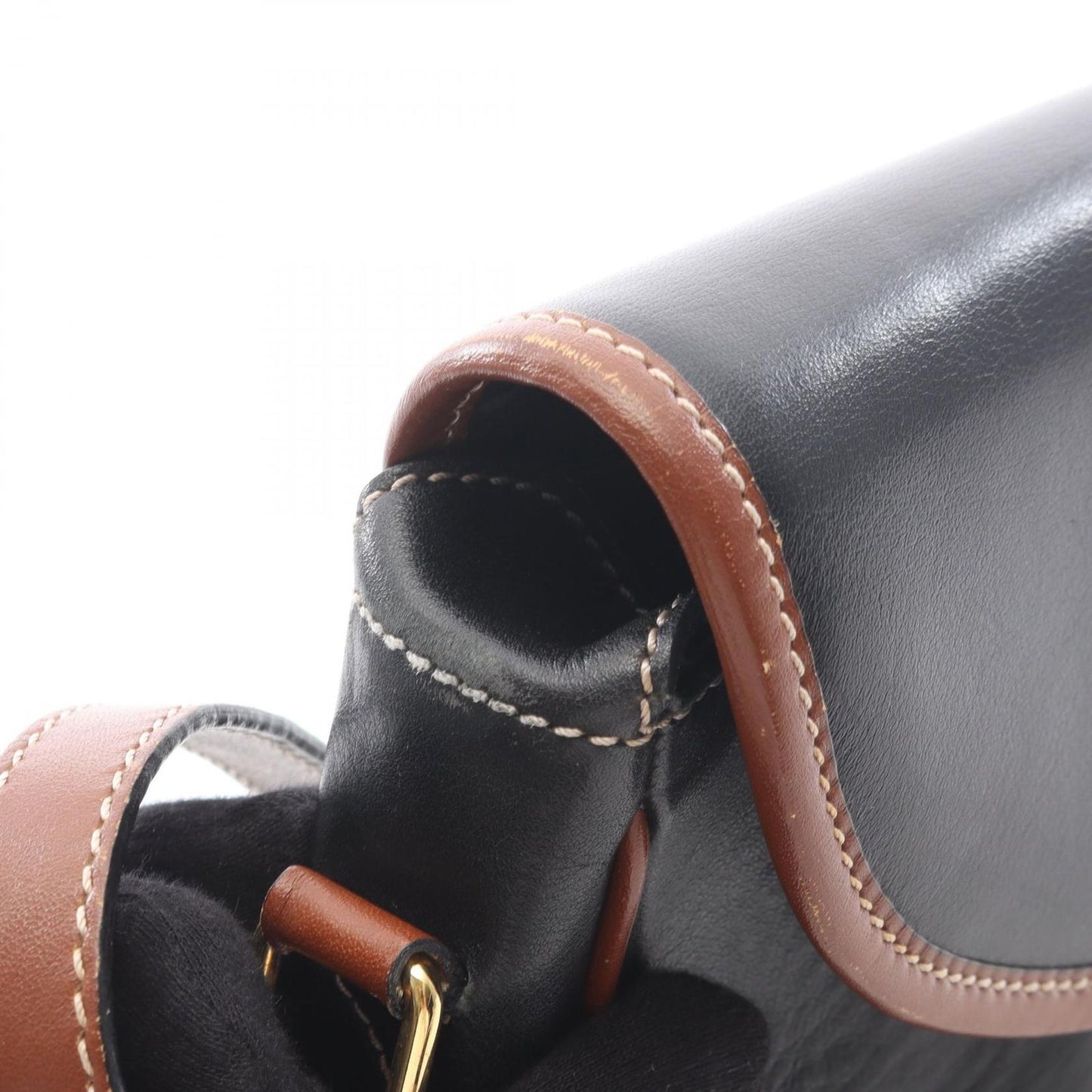 Celine Shoulder Bag Black Leather — view 6