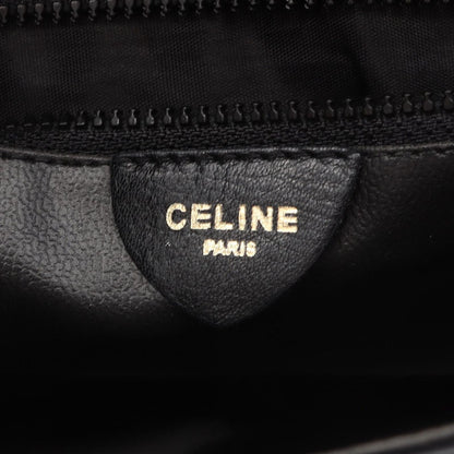 Celine Shoulder Bag Black Leather — view 4
