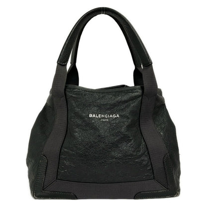 Balenciaga Tote Navy Cabas Da Ninegray Leather