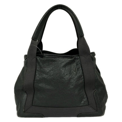 Balenciaga Tote Navy Cabas Da Ninegray Leather — view 3