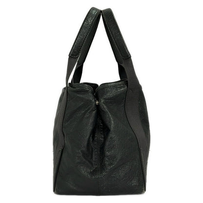 Balenciaga Tote Navy Cabas Da Ninegray Leather — view 4