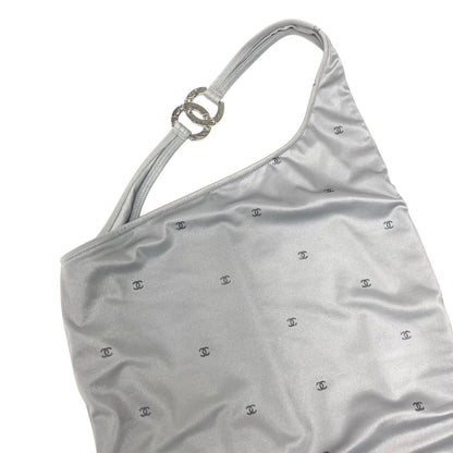 Chanel Swimwear Swimsuit CC Logo Cocobichi 34 Gray — view 5