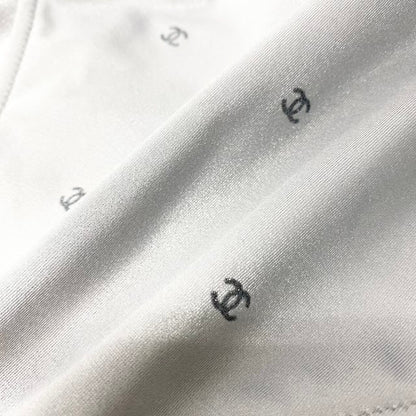 Chanel Swimwear Swimsuit CC Logo Cocobichi 34 Gray — view 9