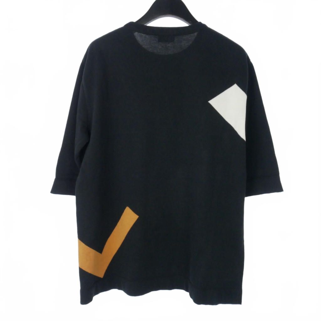 Fendi Knit Top Cotton 40 Black Sweater — view 5