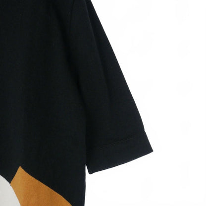 Fendi Knit Top Cotton 40 Black Sweater — view 4