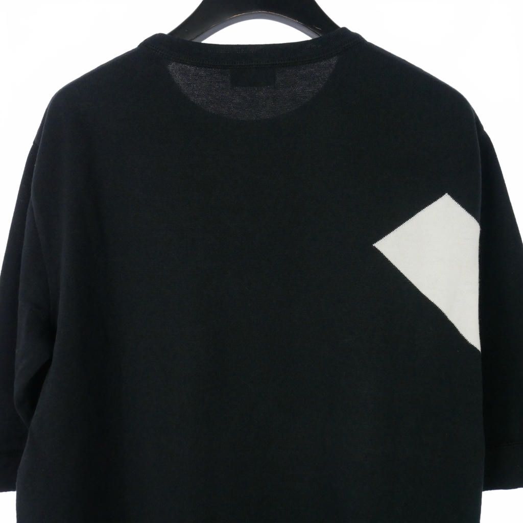 Fendi Knit Top Cotton 40 Black Sweater — view 6