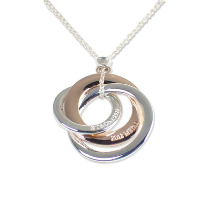 Tiffany & Co 925 Metal Interlocking Necklace