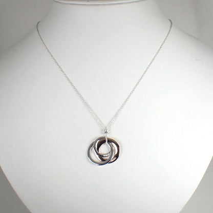 Tiffany & Co 925 Metal Interlocking Necklace — view 2