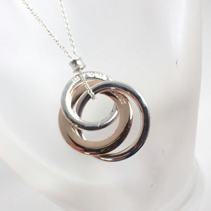 Tiffany & Co 925 Metal Interlocking Necklace — view 5