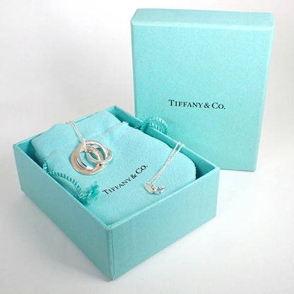 Tiffany & Co 925 Metal Interlocking Necklace — view 8
