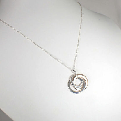 Tiffany & Co 925 Metal Interlocking Necklace — view 4