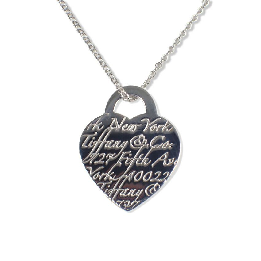 Tiffany & Co 925 of Tsuheart Pendant Necklace
