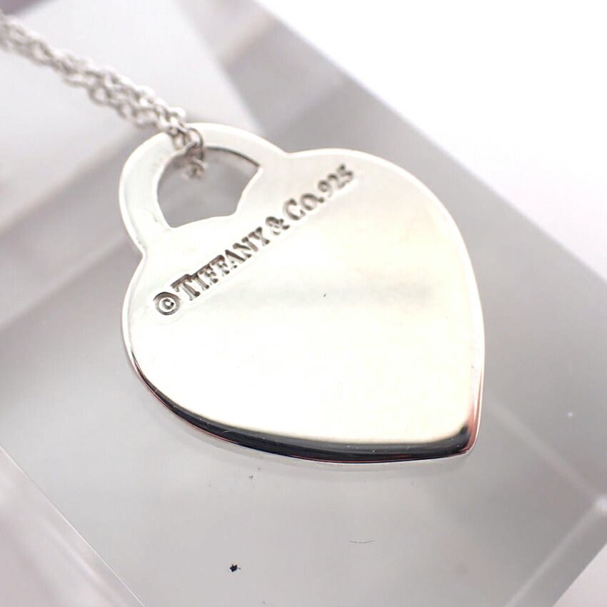 Tiffany & Co 925 of Tsuheart Pendant Necklace — view 7