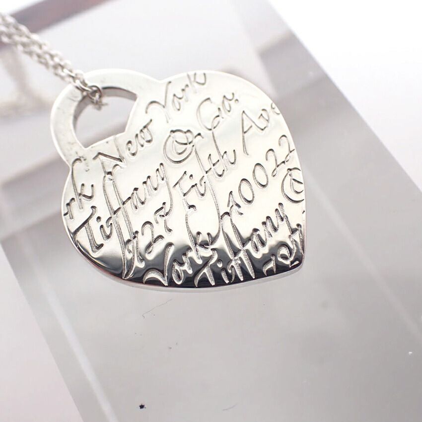 Tiffany & Co 925 of Tsuheart Pendant Necklace — view 6