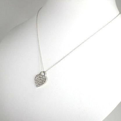 Tiffany & Co 925 of Tsuheart Pendant Necklace — view 3