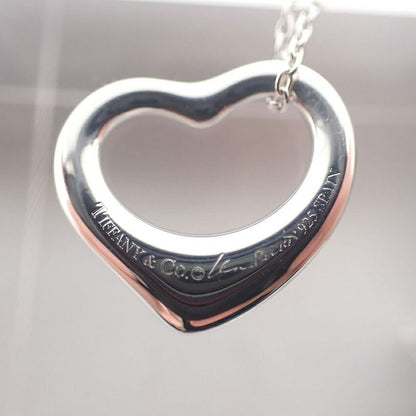 Tiffany & Co 925 Open Pendant Necklace — view 5