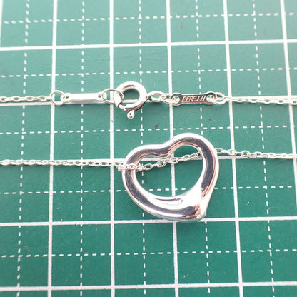 Tiffany & Co 925 Open Pendant Necklace — view 9