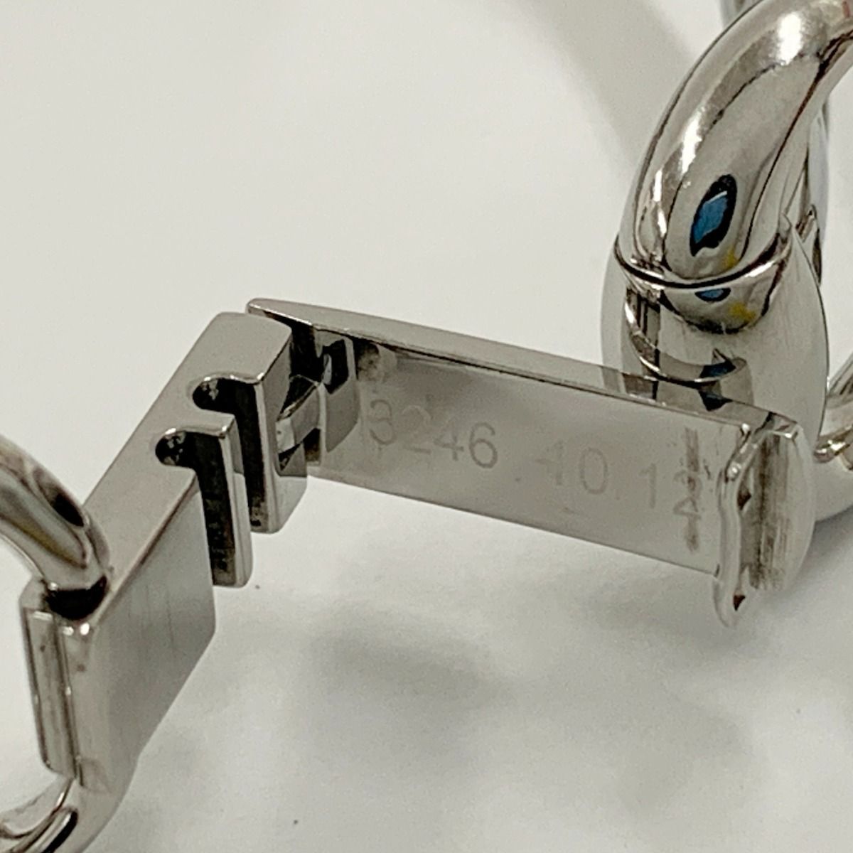 Gucci 128.5 Friends Bangle Watch Silver Pink — view 7