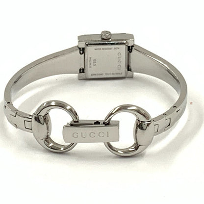 Gucci 128.5 Friends Bangle Watch Silver Pink — view 6