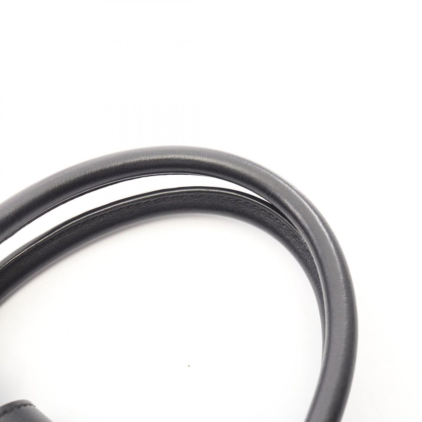 Saint Laurent Paris Handbag Baby Cabas YSL Line Black Leather Monogram — view 8