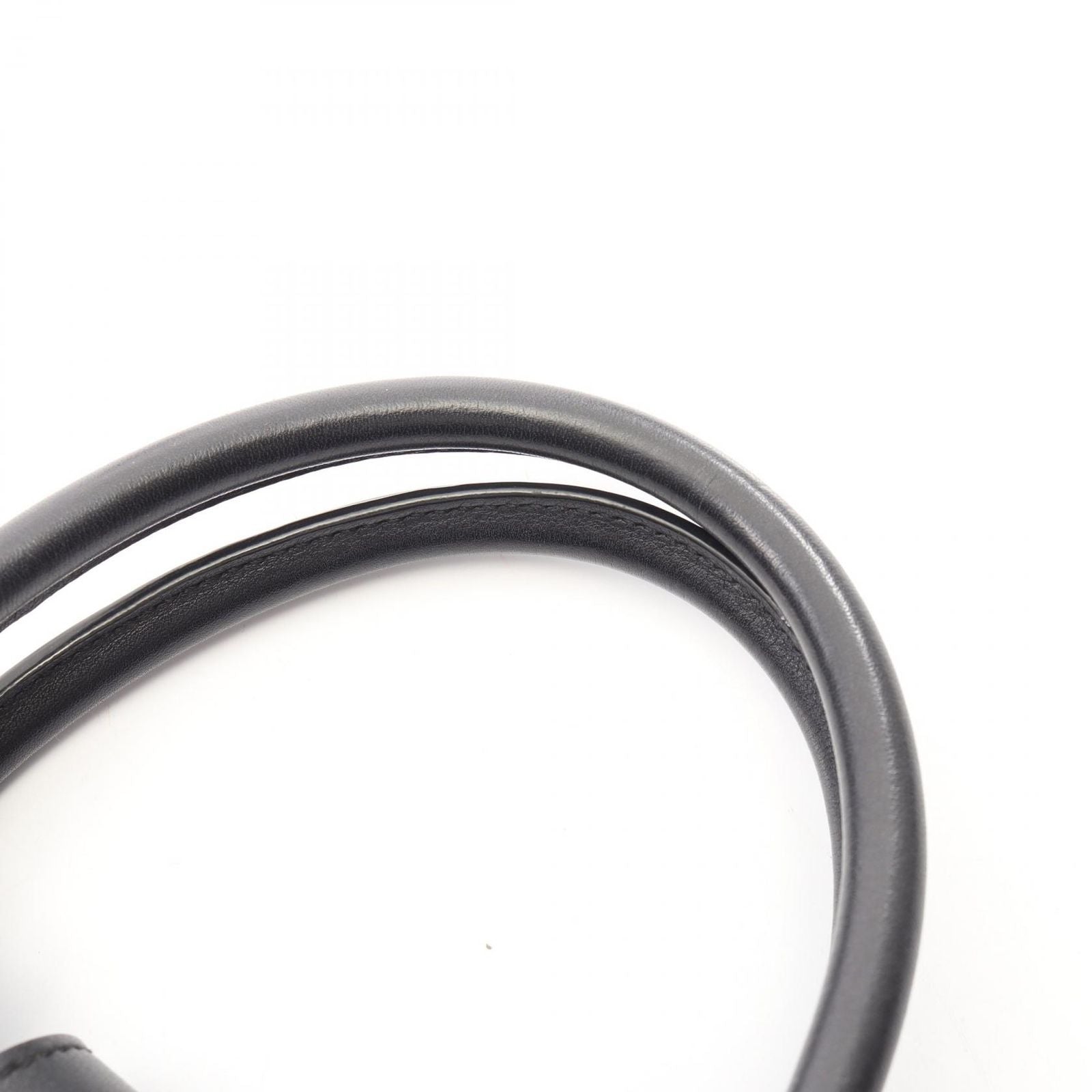 Saint Laurent Paris Handbag Baby Cabas YSL Line Black Leather Monogram — view 8
