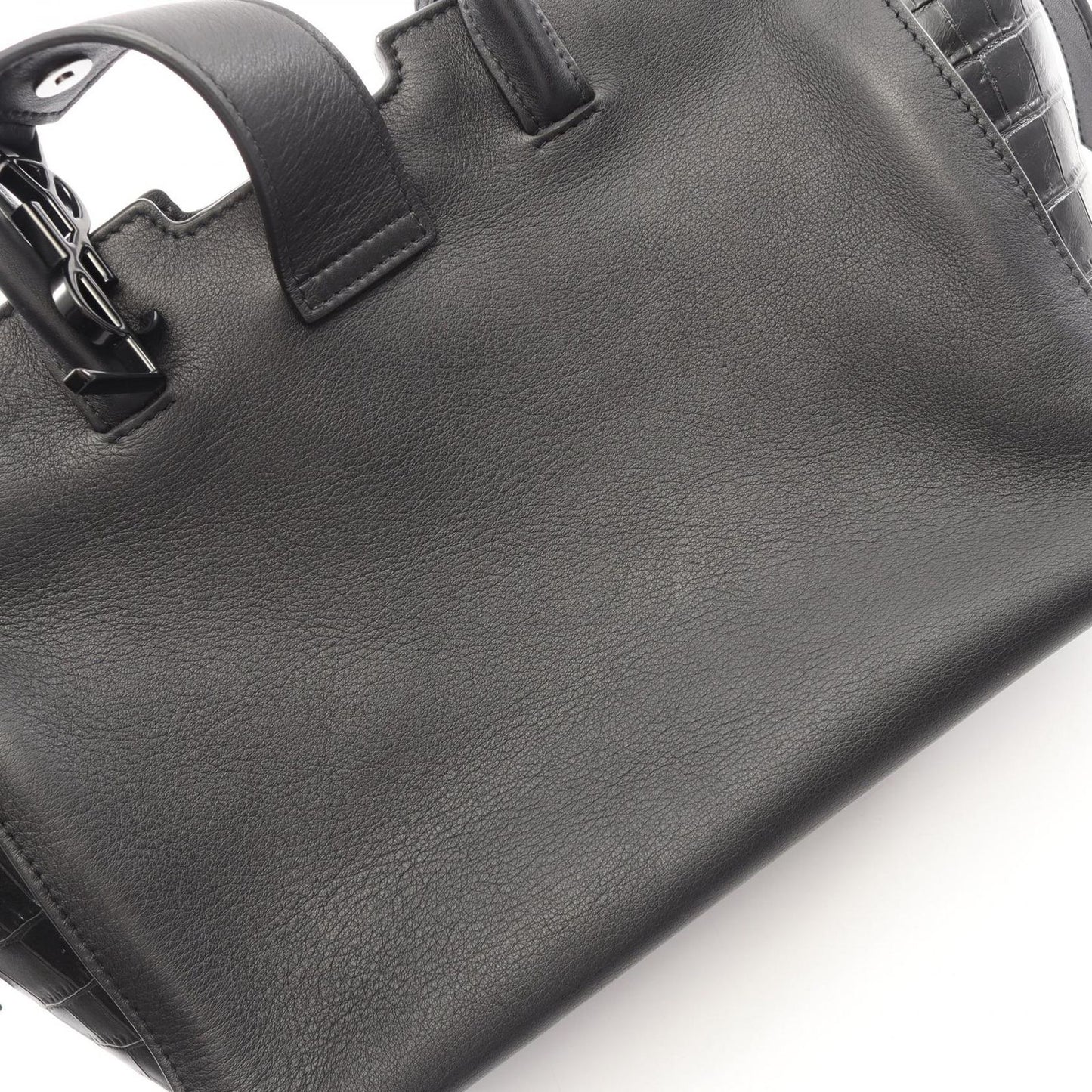 Saint Laurent Paris Handbag Baby Downtown Cabas Croco — view 8