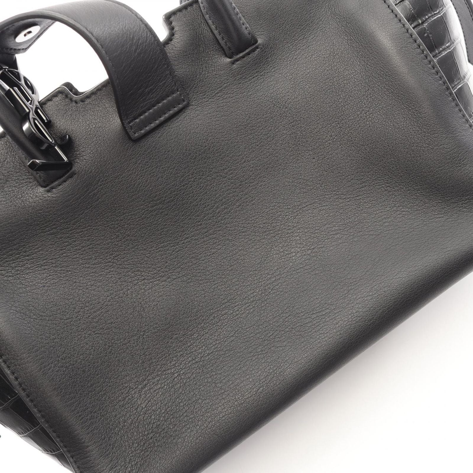 Saint Laurent Paris Handbag Baby Downtown Cabas Croco — view 8