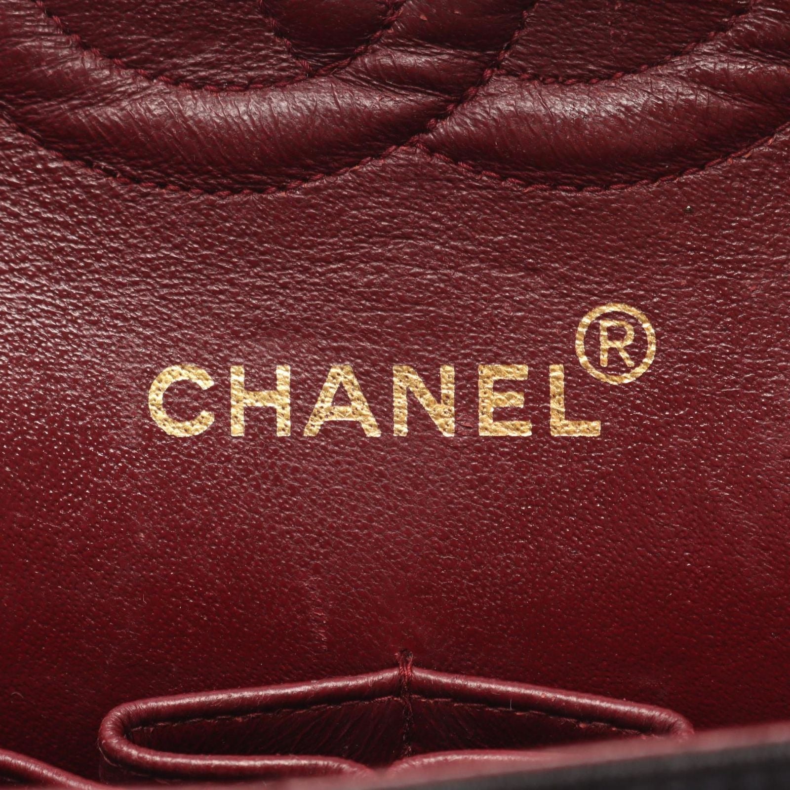 Chanel Shoulder Bag Quilted Double Flap Black Chain — view 4