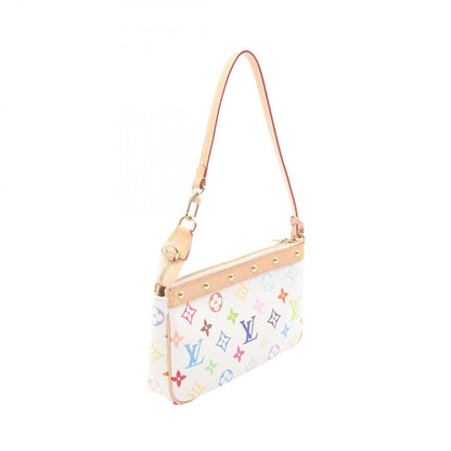 Louis Vuitton Handbag LV TM Pochette Accessoire Monogram Multicolor 2-Way Blanc — view 2