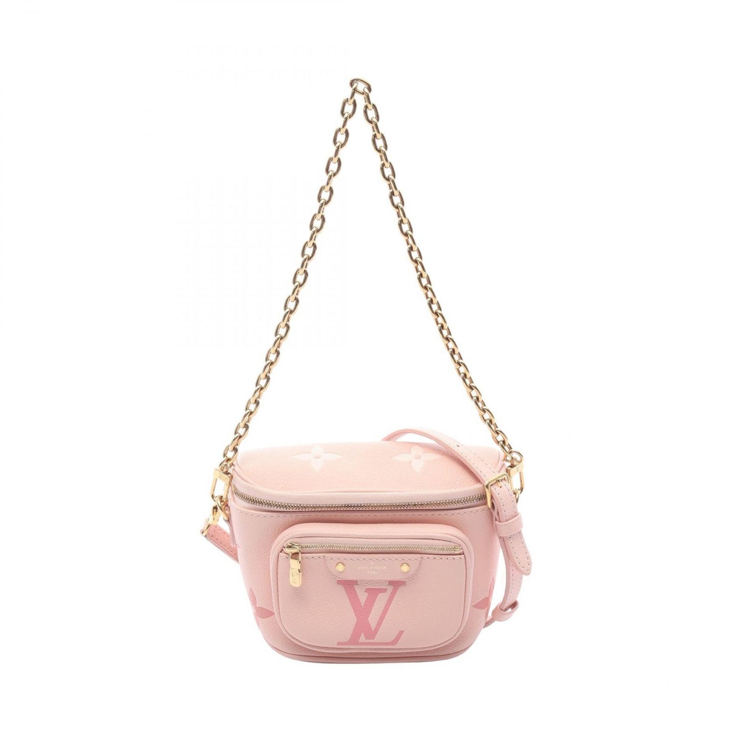 Louis Vuitton Mini Bum Bag Bicolor Monogram Empreinte Gradient Pink 2-Way