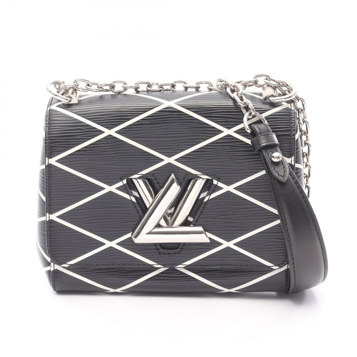 Louis Vuitton Shoulder Bag Twist PM Epi Noir Leather