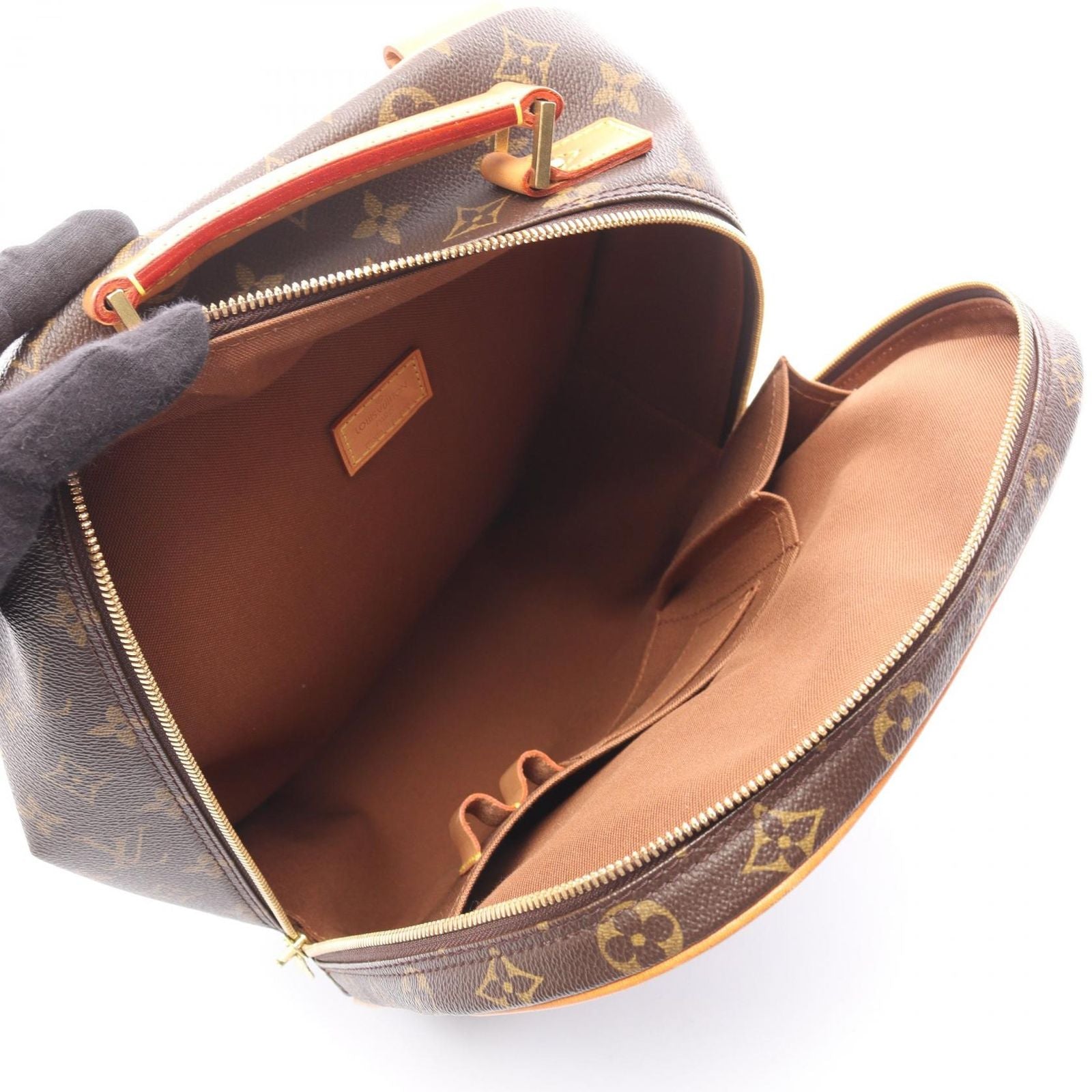 Louis Vuitton Handbag Pack All Sac Dos Monogram 3way Canvas Leather — view 3