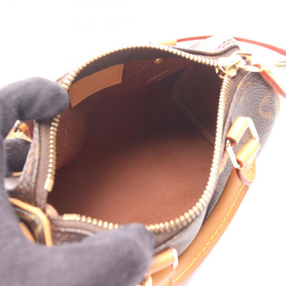 Louis Vuitton Handbag Nano Speedy Monogram 2-Way Canvas Leather — view 3