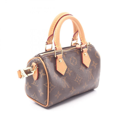 Louis Vuitton Handbag Nano Speedy Monogram 2-Way Canvas Leather — view 2