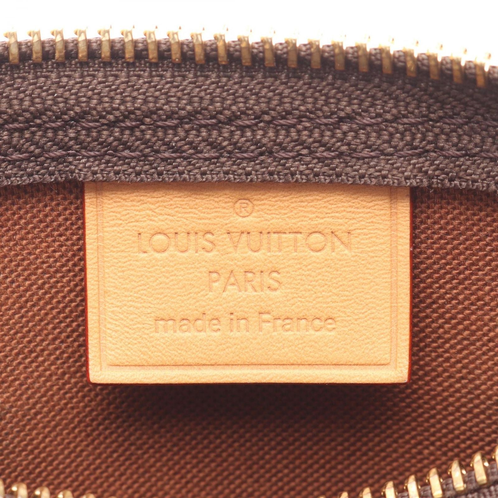 Louis Vuitton Handbag Nano Speedy Monogram 2-Way Canvas Leather — view 4