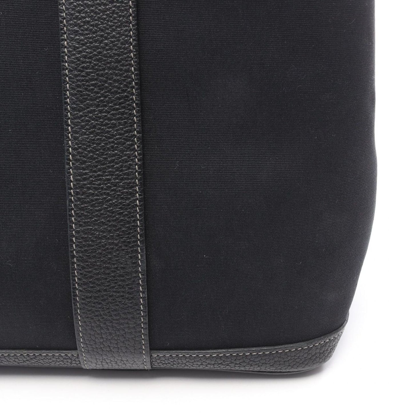 Hermes Tote Garden Party PM Black Leather — view 9