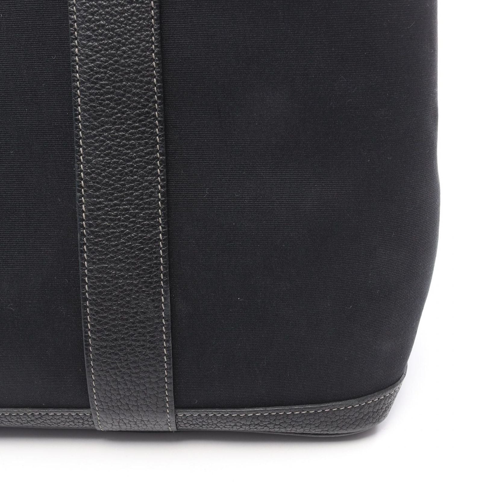 Hermes Tote Garden Party PM Black Leather — view 9