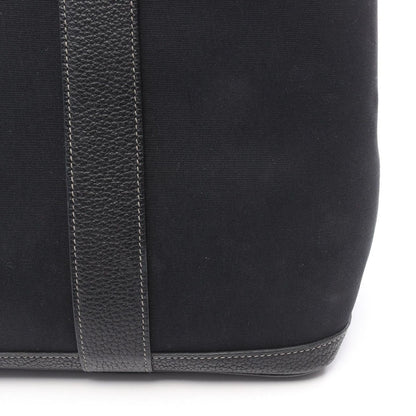 Hermes Tote Garden Party PM Black Leather — view 9