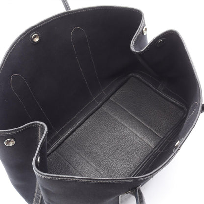 Hermes Tote Garden Party PM Black Leather — view 3