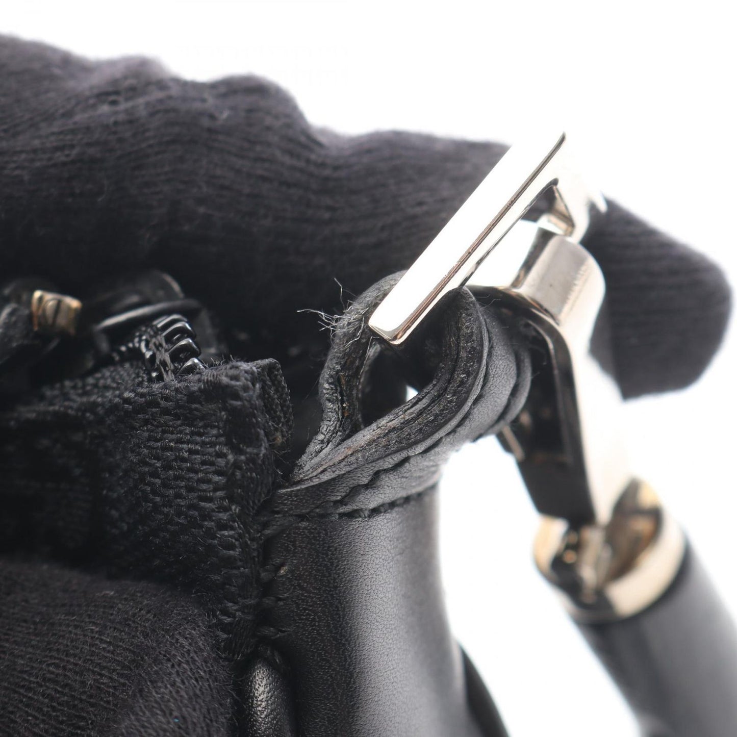 Gucci Handbag Bamboo GG Canvas 001 Black — view 6