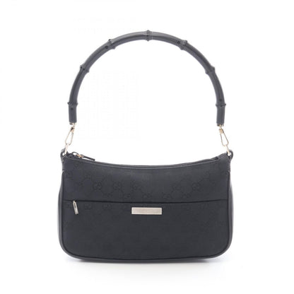 Gucci Handbag Bamboo GG Canvas 001 Black