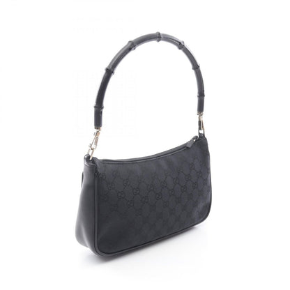 Gucci Handbag Bamboo GG Canvas 001 Black — view 2